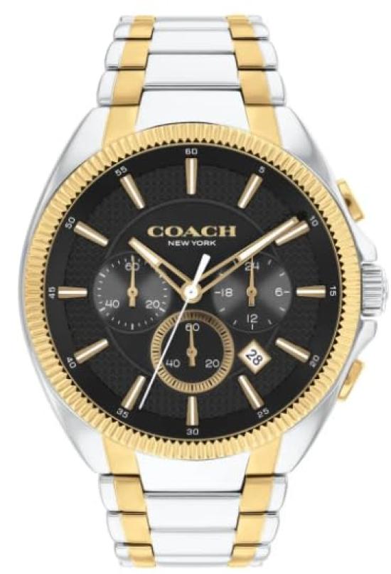 

Повсякденний годинник Jackson 14602682 Срібний [Coach] Чоловічий [Товар] чорний