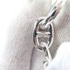 Excellent HERMES bracelet Chene Dunkle MM 13 frames Silver AG925 Women Used
