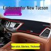 Hyundai Tucson Dashboard Anti-Glare Sunshade Pad - Interior Heat Insulation & Sun Protection 