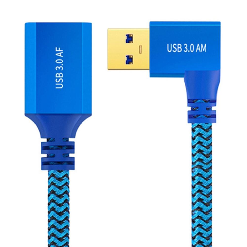 

1m Left Angled USB 3.0 Male to Female High Speed Extension Cable for U Disk/Mouse/Keyboard As Shown A