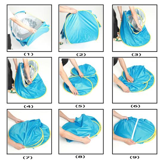 Kid Tent Easy Installation Wear-resistant Portable 45659 Person Camping Tent for Children