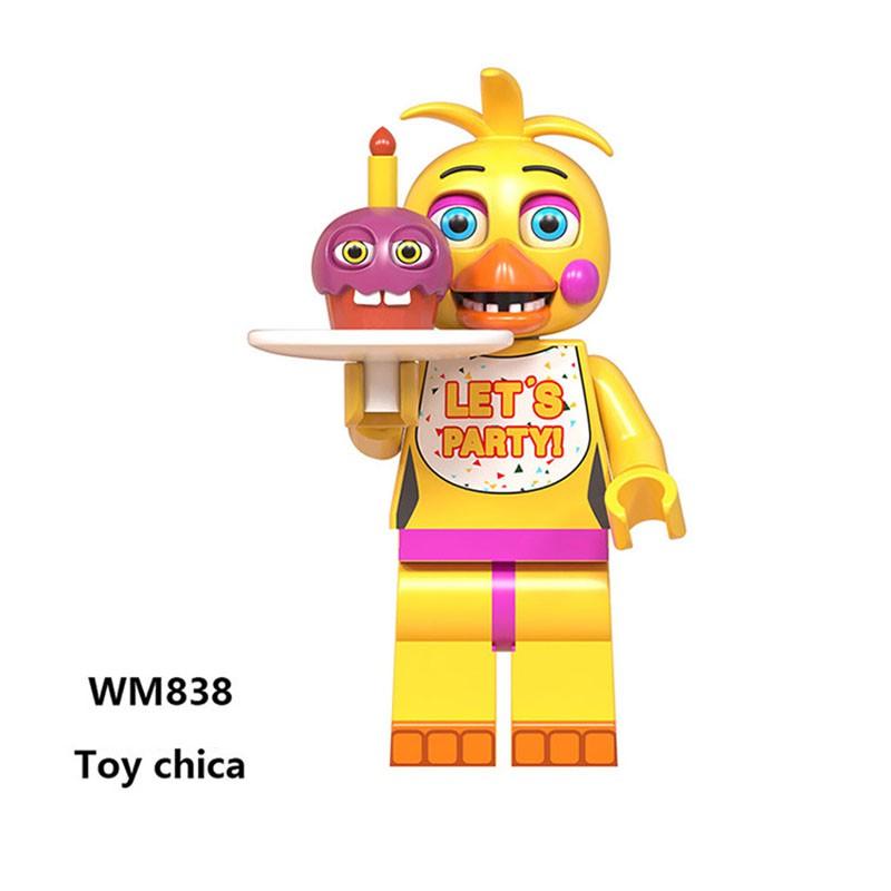 

Серія FNAF Сумісні Мініфігурки Fazbear / Bonnie / Chica / Foxy / Freddy Для Дитячих Іграшок 1200#