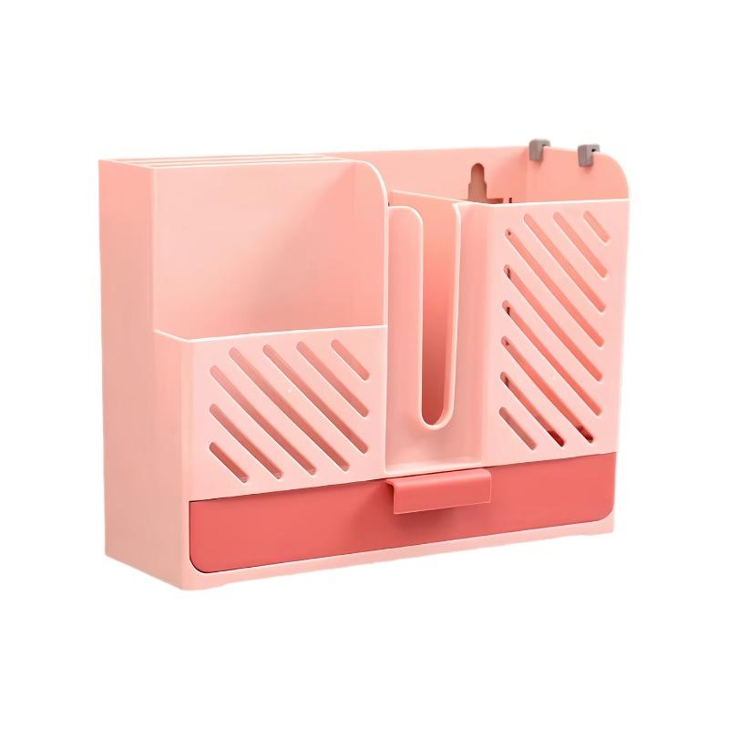 Wall-mounted Chopstick Storage BoxDraining Chopstick Cage Household Kitchen Non-drilling Storage Rack
