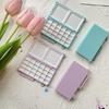 Magnetic Watercolor Paint Box 24 Grid Plastic Pigment Box Empty Paint Palette  Outdoor Sketching