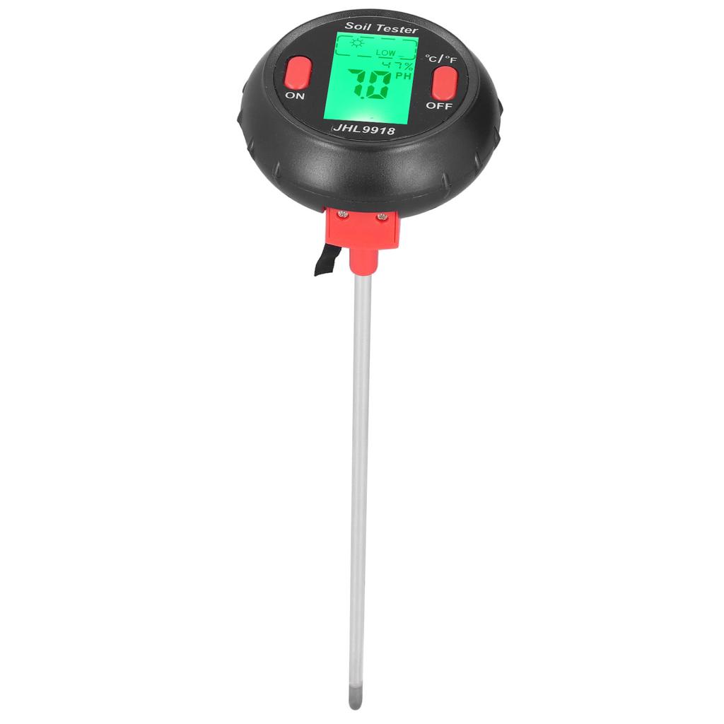 Soil Moisture Meter 5 In 1 Multifunctional High Accuracy Wide Application Stable Durable Soil PH