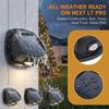 Solar Light Outdoor Waterproof 7 Colors Wall Lamp Solar Street Light Led Garden Wall Light