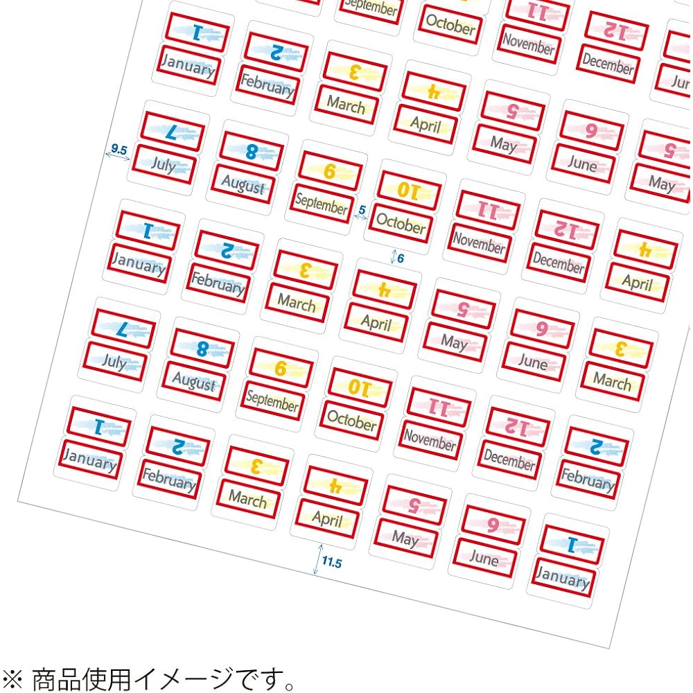 Kokuyo Color LBP-T2592R Laser Color Copy Tack Index Film Label Medium Red