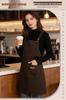 Custom Unisex Waterproof Canvas Waist Apron - Simple, Fashionable Workwear for Catering