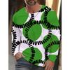 Simple Men's Sports Quick-drying Long-sleeved T-shirt 3D Printing High-definition New Sports Men's Autumn Casual Round Neck Tops