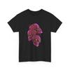 Neon Skull Stack Tee | Purple Pink Skulls, Grunge Gothic Shirt, Cool Black Shirt