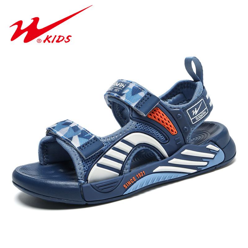 

Girls open-toed sandals summer girls lightweight soft-soled children s sports beach shoes 38 небесно-голубой