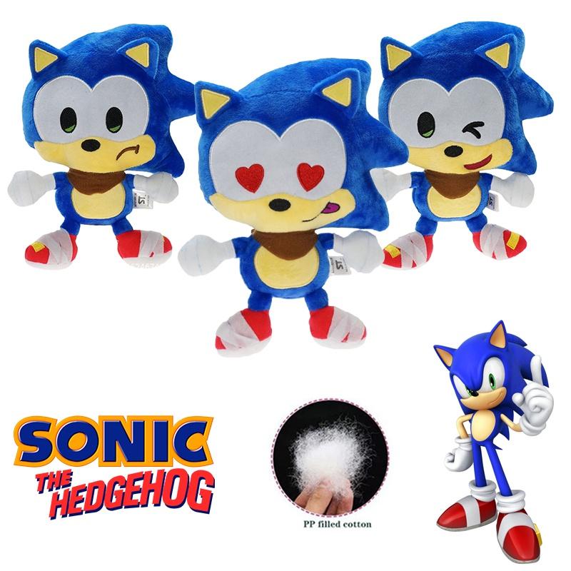9.1in Sonic The Hedgehog Plush Toy Cute Soft Stuffed Animal Kids Gift
