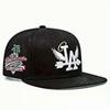 Bonés de Beisebol Bordados LA Moda Unissex Los Angeles Chapéu Snapback Asas de Anjo Bonés Hip Hop Ajustáveis Casuais para Sol ao Ar Livre