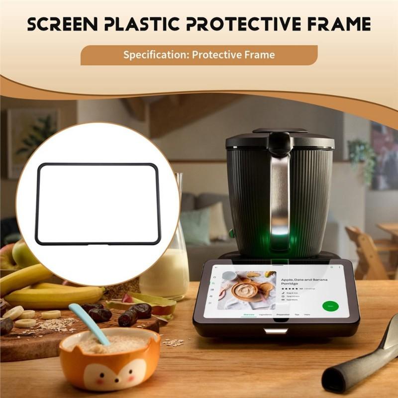 B97A-Kitchen Appliance Screen Protector Frame(2Pcs) For Thermomix TM7-Durable Accessory