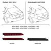 For Toyota Corolla Axio Fielder Sedan Hatchback  -    LED Rear Bumper Reflector Lights Brake Turn Signal