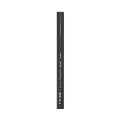 Eco Soul Power Proof Ultra Slim Eyeliner BK01 Nachtschwarz, 1 Stück