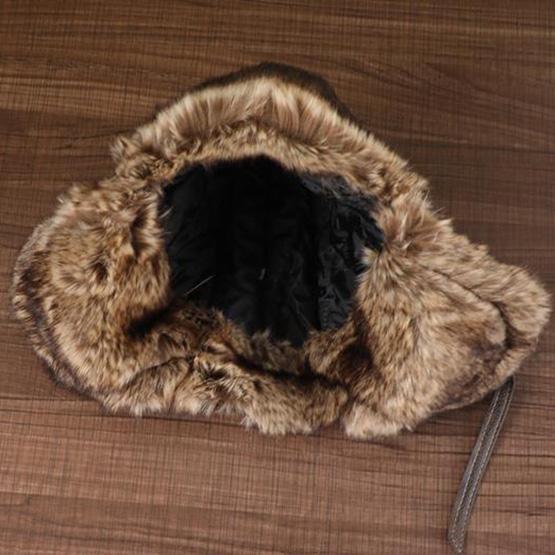 WTEMPO Men's Women's Winter Thickened Warm Bomber Hats Cold-proof Ear Protective Windproof Plush Pilot Hats