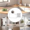 Kitchen Sink Strainer Holder Suction Type Food Catcher Sink Strainer Rack With Filter Mesh For Vegetable Leftover Fruit RV