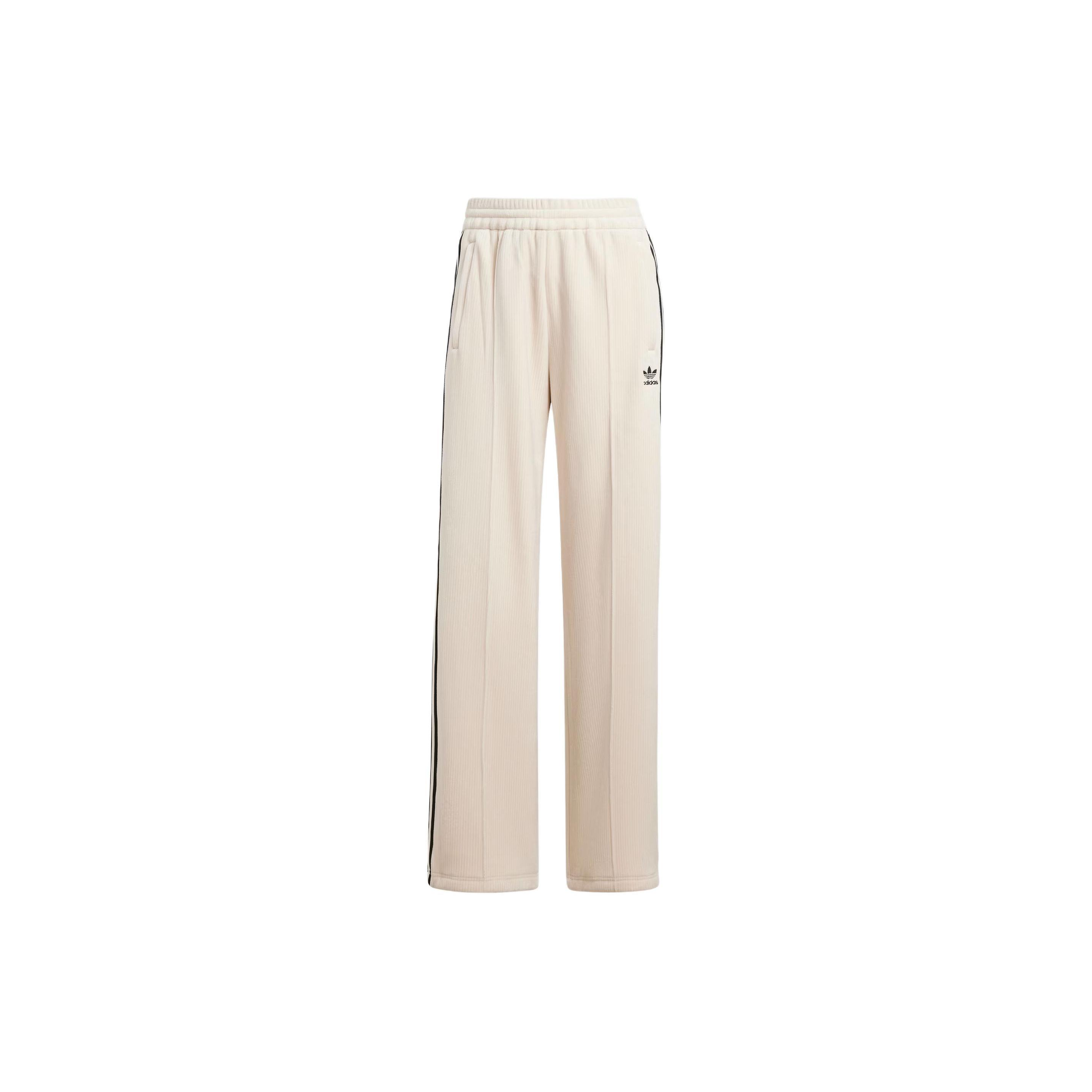 (WMNS) adidas Originals Premium Beckenbauer Luxe Track Pants Asia Sizing Wonder White Women s IY2911 XXS