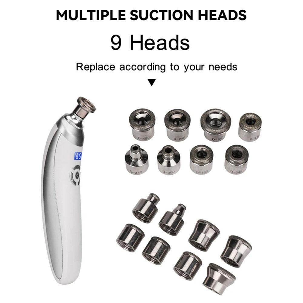Diamant-Dermabrasion, Gesichtspflege, Schönheitsgerät, Entfernung von Narben, Akne, Porenpeeling, Massagegerät, Mikrodermabrasion, Heimgebrauch