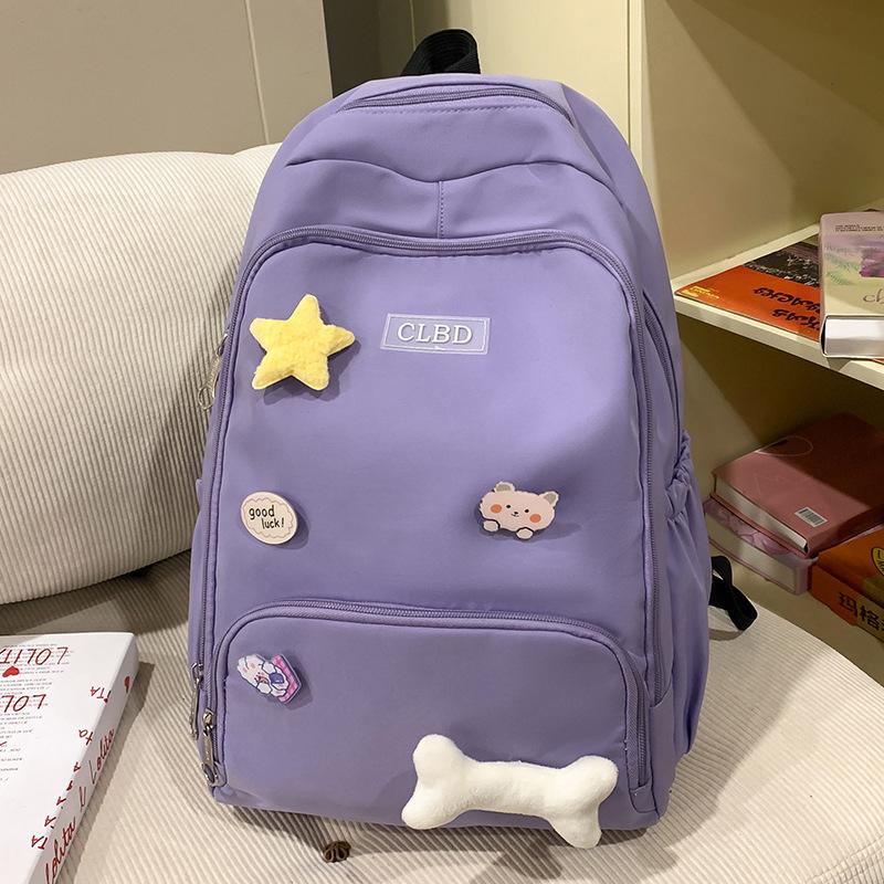 Children's Schoolbags Elementary School Students Junior High School Girls High-looking Large Capacity High School Students Backpacks