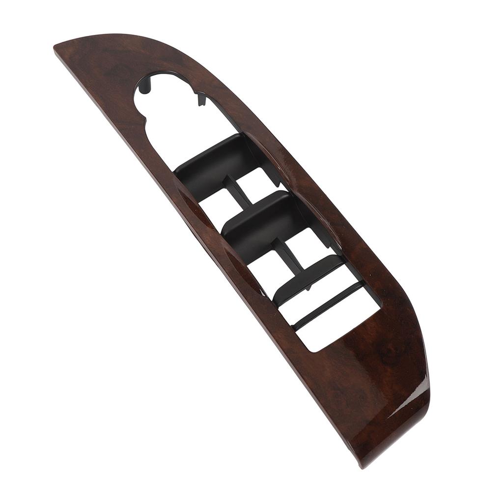 Master Power Window Switch Bezel 15920638 Front Left Driver Side Window Switch Panel Trim for 1500 2500 3500 Wood Grain