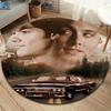 Supernatural Round Area Rug,Carpet Rug for Living Room Bedroom Sofa Playroom Decor,Non-slip Floor Mat