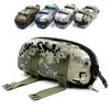 Camouflage Glasses Case Outdoor Sports Zipper Box Thickened Anti-stress Sunglasses Case Military Portable Glasses Storage Box