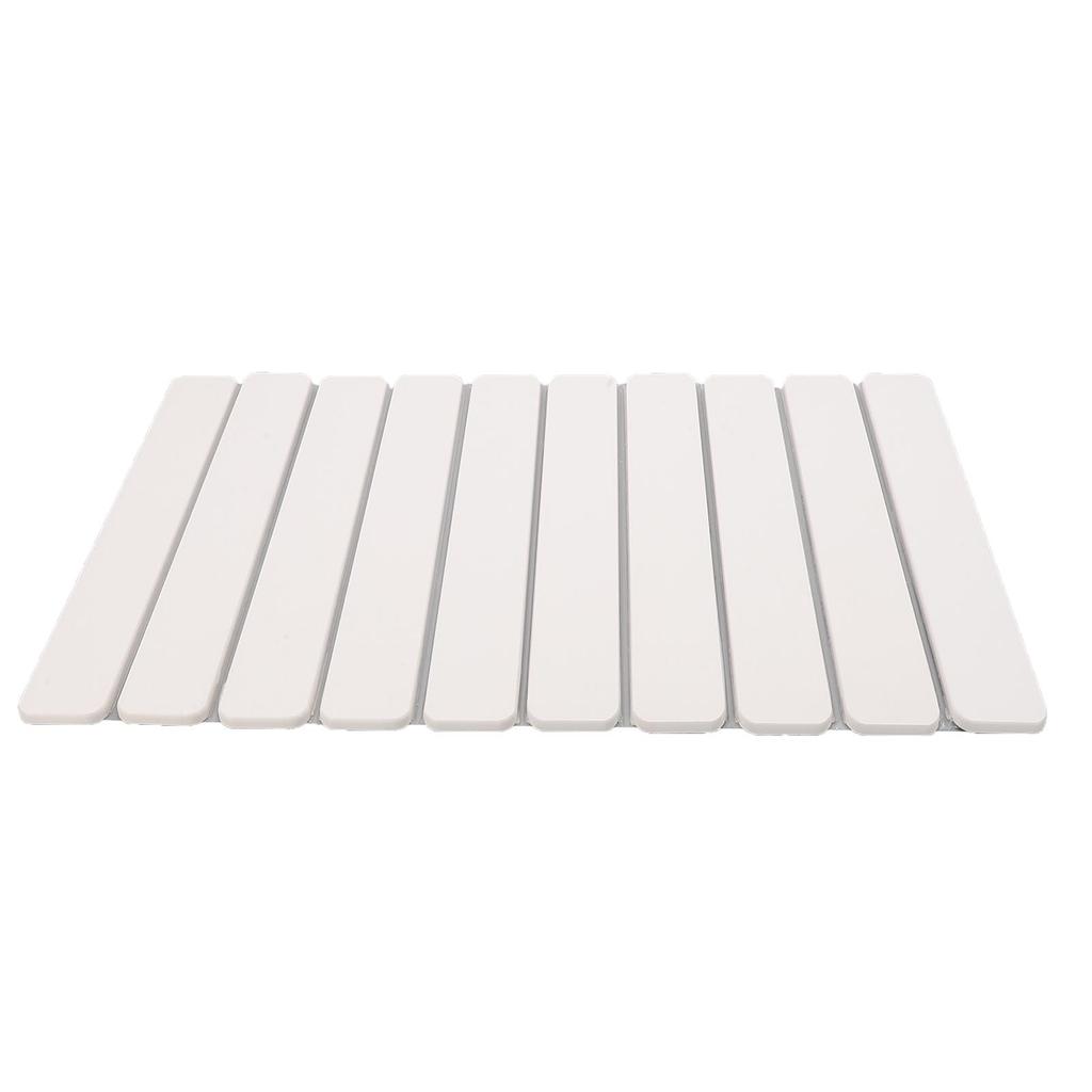 Stone Dish Drying Mat for Kitchen Counter Diatomaceous Earth Folding Water Absorbing Multi Purpose Dish Drying Pad