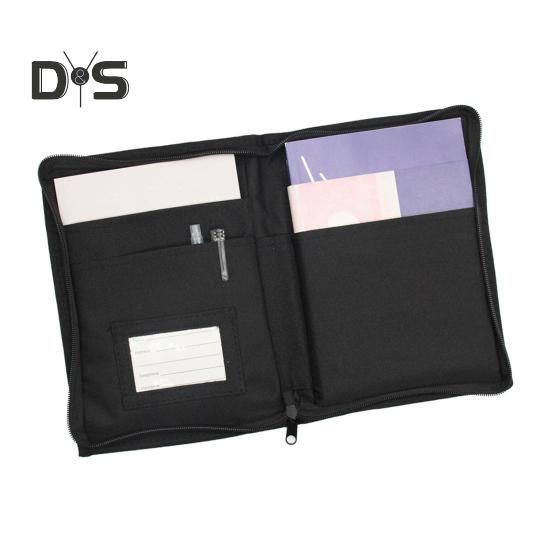 Center Console Storage Bag Pouch Holder Zipper Closure Large-Capacity Multipurpose Car Glove Box Compartment Document Organizer