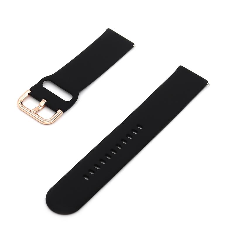 20mm 22mm Silicone Strap for Samsung Galaxy Watch 4/3/Huawei Watch 3/GT2/Amazfit Bip Bracelet Strap for Active 2 42mm 40mm Band