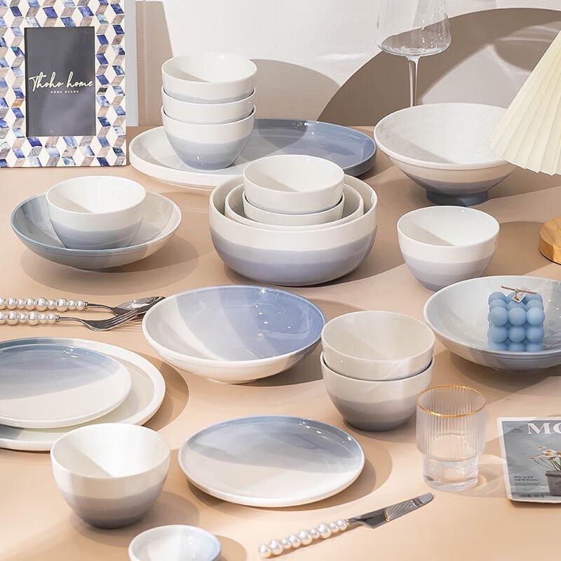 Mod Lanka Cream Style Ceramic Dinner Plate