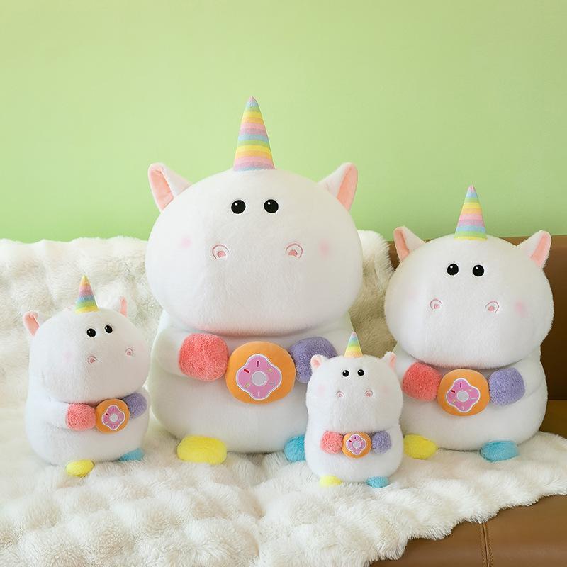 Donut Unicorn Plush Doll Children's Gift Girls Valentine's Day Birthday Pillow Puppet