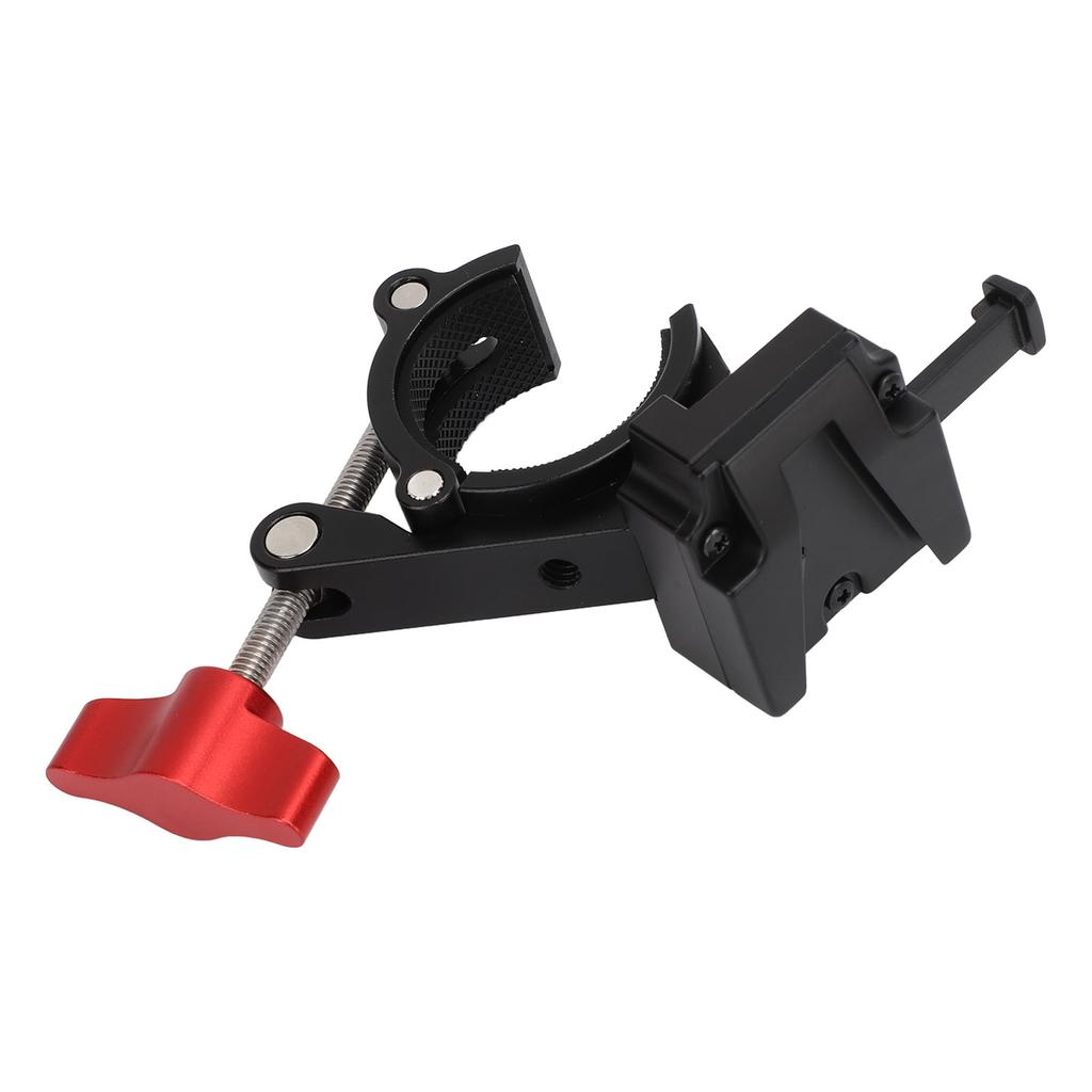 V Mount Battery Clamp Professional Stable Slip Resistance Safety V Lock Battery Adapter for Light Stand Tripod for