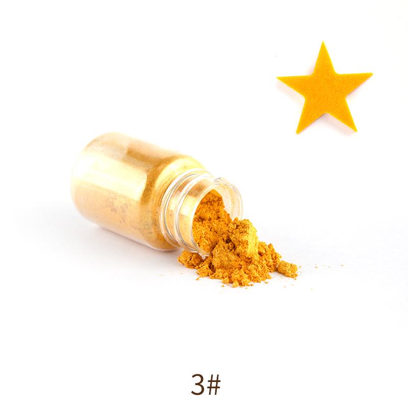 Mermaid Ji Iridescent Mica Powder: DIY Crystal Clay, Pearlescent Epoxy Resin, Glitter Pigment.