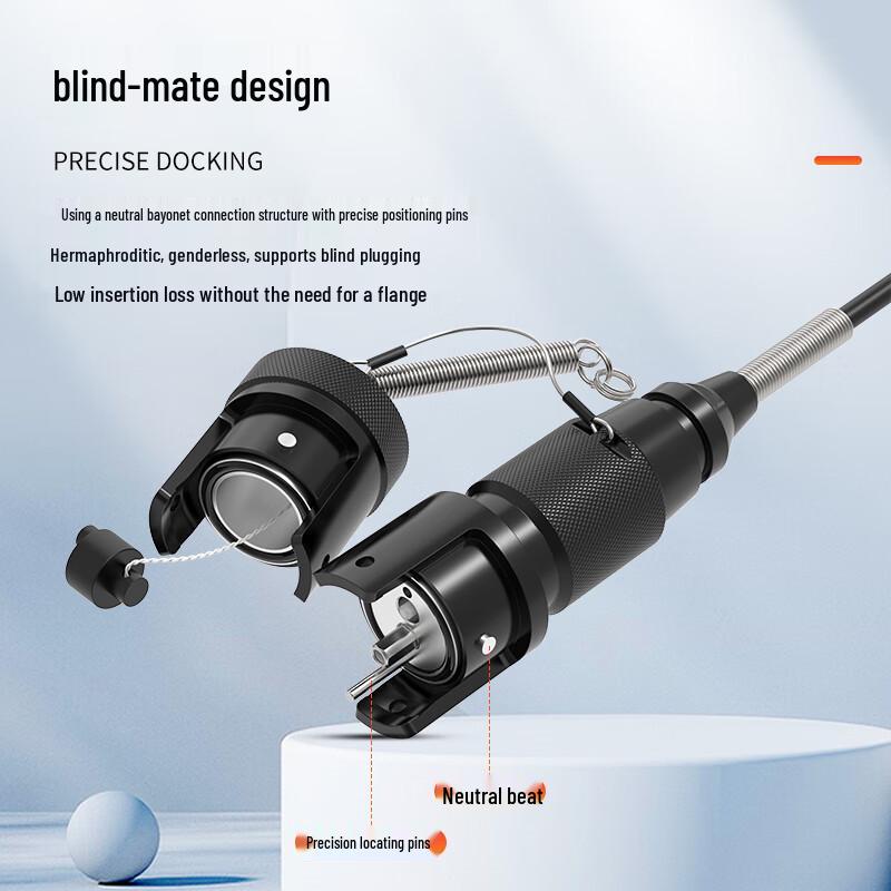 

DaShengGuang Armored Outdoor Single-Mode Field Fiber Optic Patch Cable 2-Core Single Mode