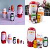 Wooden Christmas Santa Claus Nesting Dolls 6 Layers Of Handmade Home Decor And Gifts