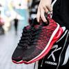 Fashion Air Cushion Running Shoes Ladies Mesh Breathable Walking Shoes for Women Red Sneakers Casual Lightweight Tennis Sports Shoes Man