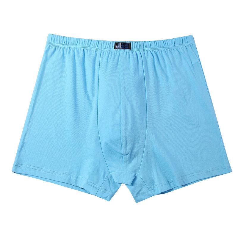 5 Stück 100 % Baumwolle Herren-Unterwäsche, atmungsaktive Boxershorts, schweißableitende Hosen, bequeme Boxershorts in Übergröße