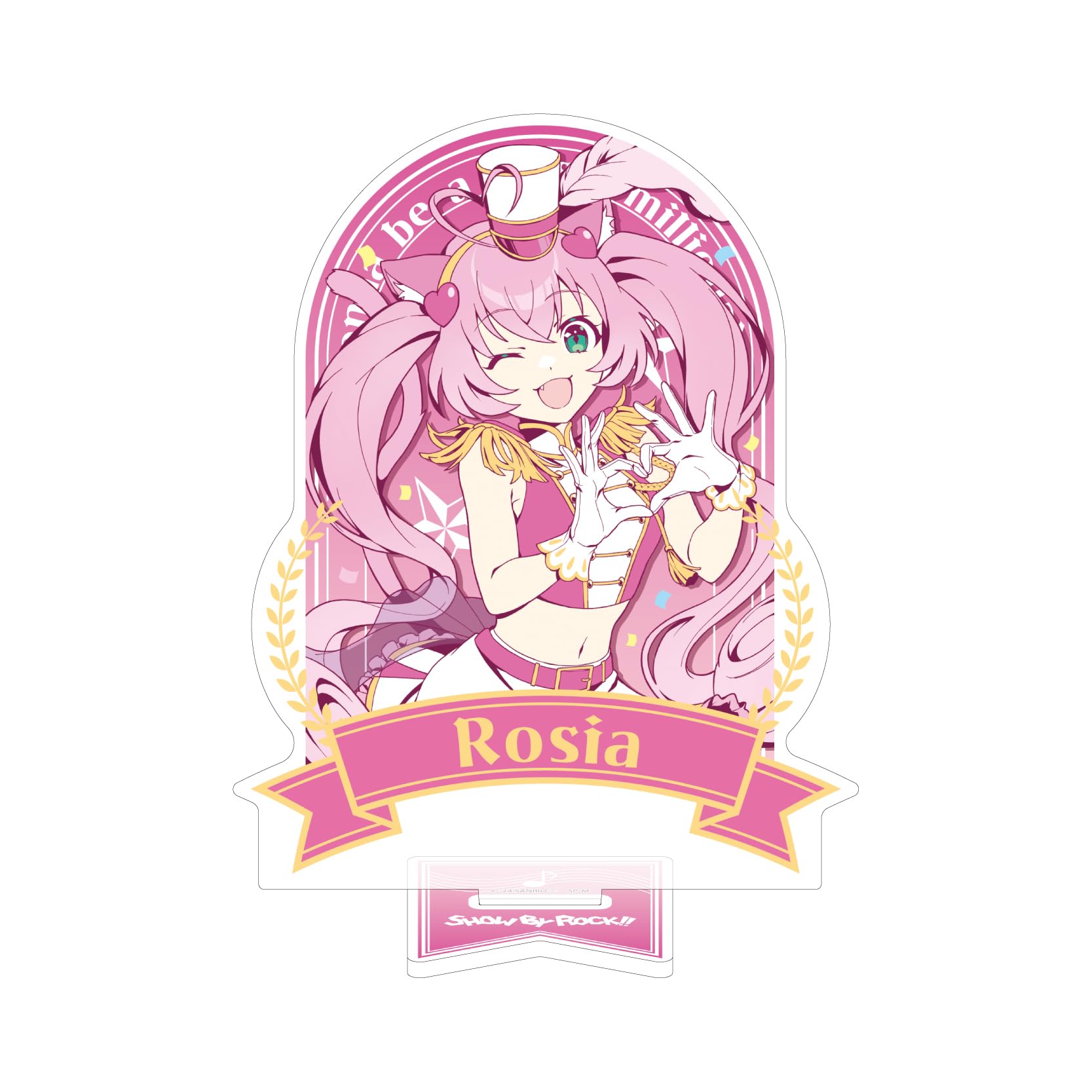 

A3 SHOW BY ROCK 49 Parade Ver. Rosia [Original Illustration] Acrylic Stand H150 x W150mm AFDDP-SBR-149