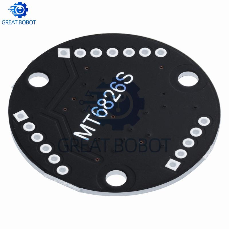 MT6826S High Precision High Speed Magnetic Encoder Magnetic Induction Angle Measurement Sensor Module for arduino