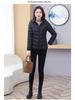 Abrigo acolchado de algodón para mujer 2025 de corte slim y talla petite – Corto, ligero, cálido, ropa exterior de invierno