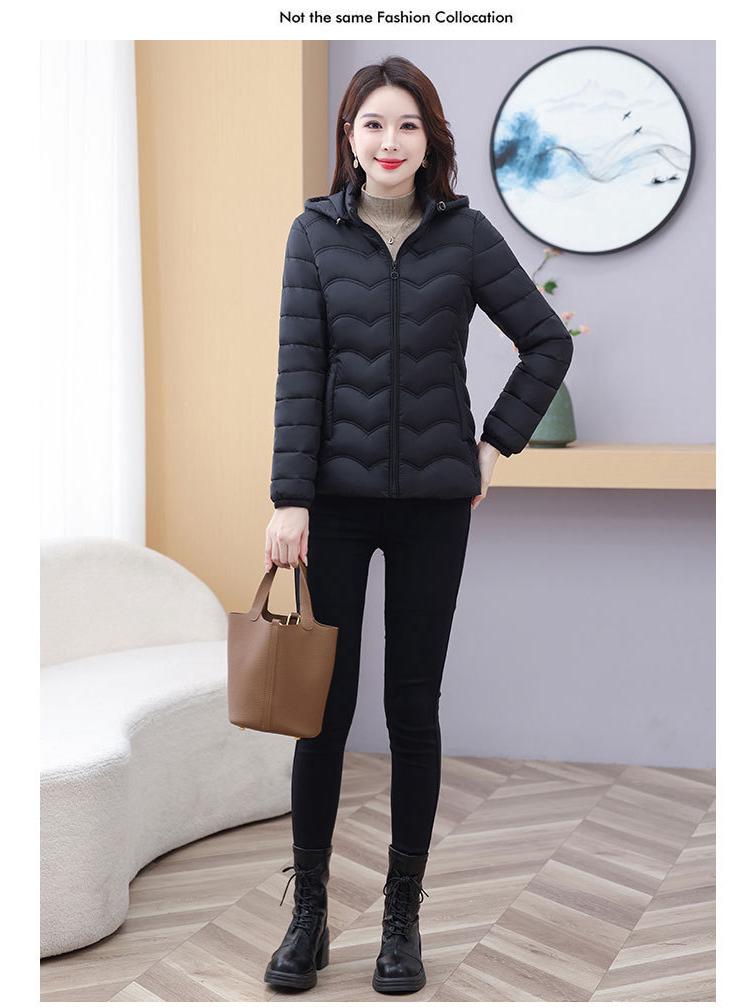 Women's 2025 Slim-Fit Petite Cotton-Padded Coat – Short, Lightweight, Warm Winter Outerwear