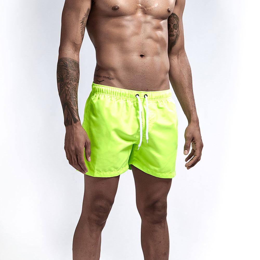 

Чоловічі плавки Fit Sexy Swimwear Beach Sport Short Pants XL флуоресцентний жовтий колір