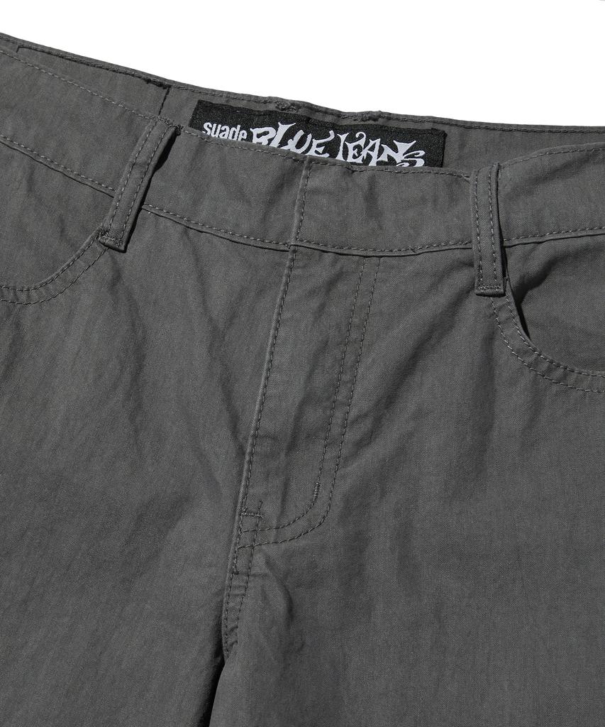 Seuweideu Semi Wide Pants [Charcoal Gray]