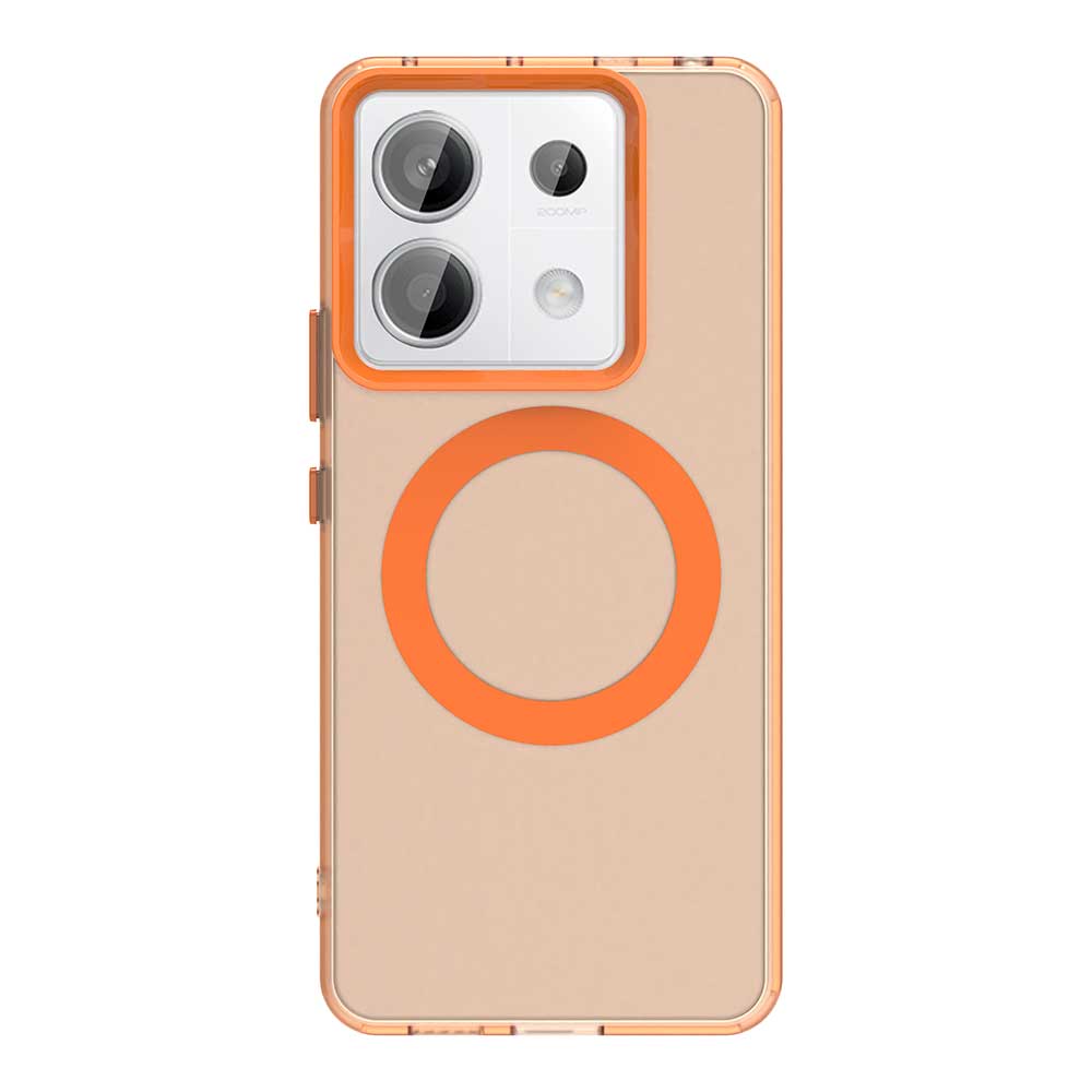 Magsafe Matte Phone Case For Xiaomi Redmi Note 13 13 Pro 13 Pro+ 5G/4G 13R Pro Magnetic Wireless Charging Shockproof Back Cover