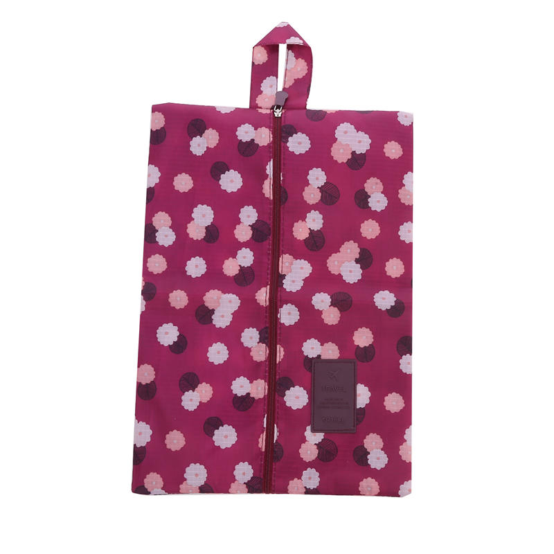 

1pcs Bag Shoes Storage Travel Dust-proof Simple Portable Single-layer Sundries Bag Shoe Bag Multi-purpose Storages Bag вина червоного кольору