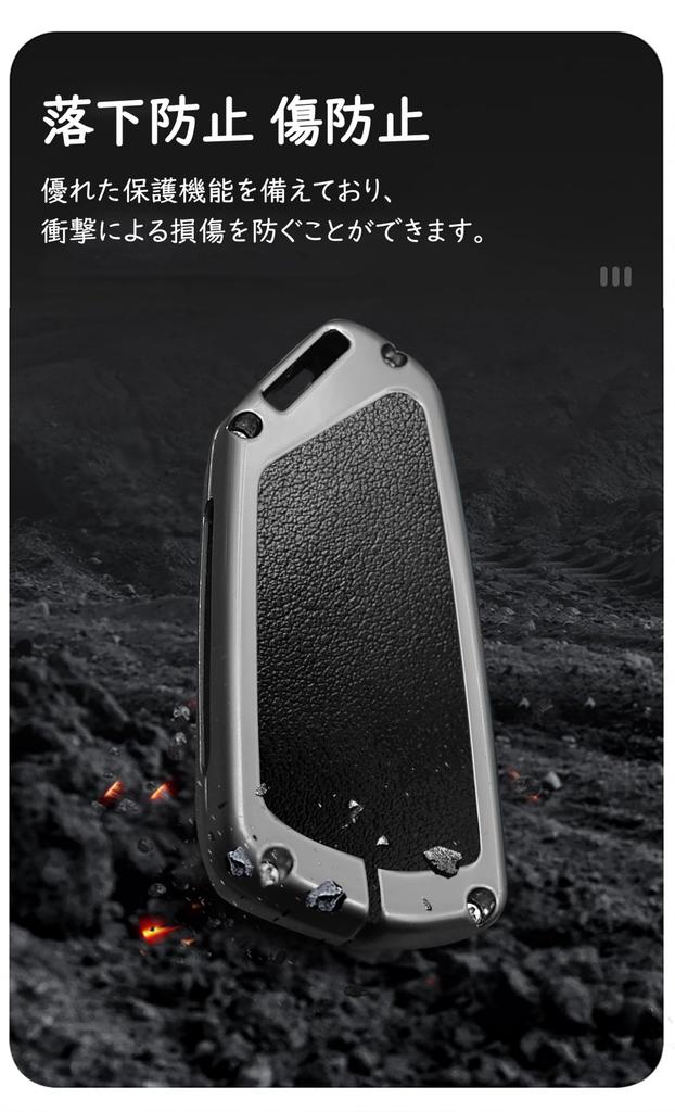 KUNIO Volkswagen Dedicated Key Case, Smart Key Cover, Key Holder, Genuine Leather, Zinc Alloy,