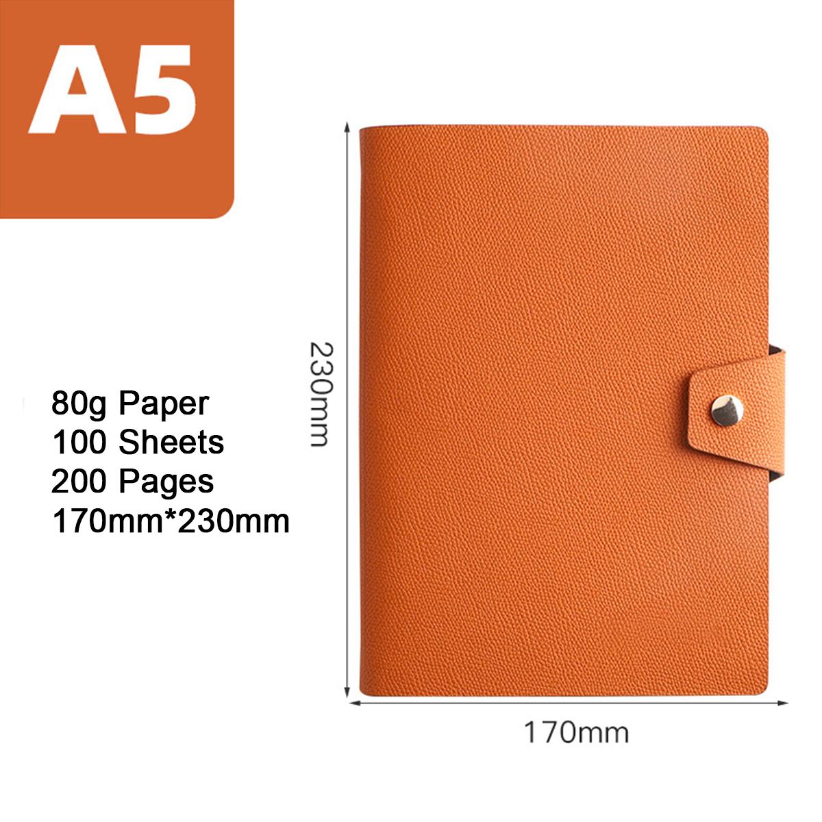 

Мягкая кожаная застежка, деловой блокнот формата А5 с отрывными листами, рабочий блокнот, книга записей совещаний, студенческий дневник, книга выписок, может заменить внутренние страницы a5