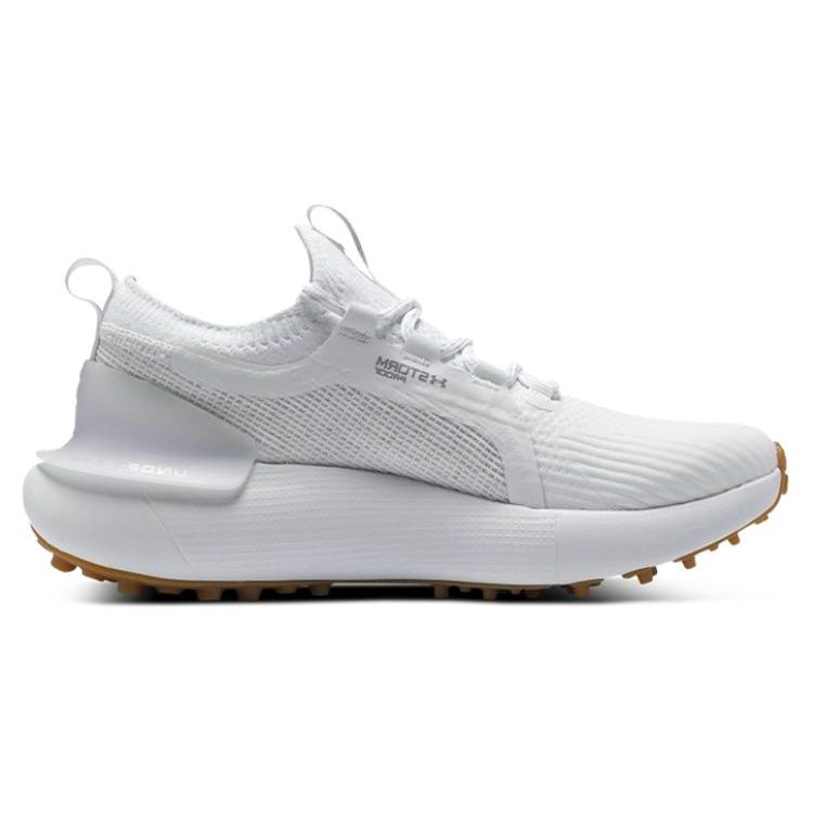 Under Armour HOVR Phantom Golf Weiß Lehm Damen Sneaker 3027090-100